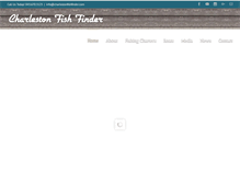 Tablet Screenshot of charlestonfishfinder.com